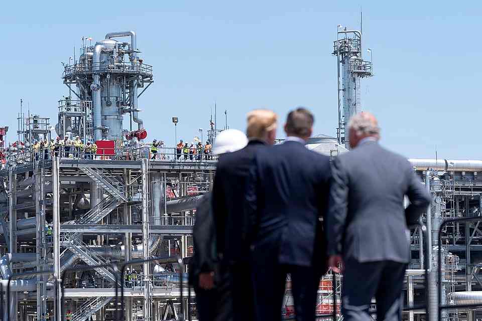 Trump Tariffs Hit Petrochemical Output PIC A